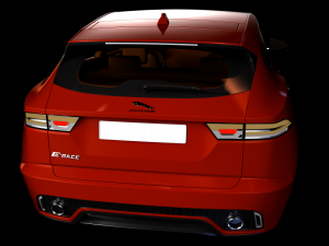 jaguar e-pace 2018 3D Model