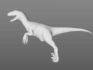 dinosaur velociraptor 3D Model