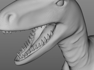 dinosaur velociraptor 3D Model