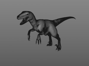 dinosaur velociraptor 3D Model