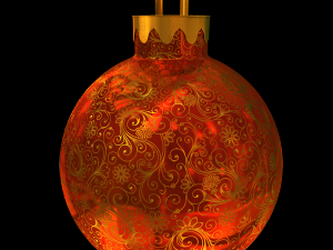 christmas ball Modello 3D
