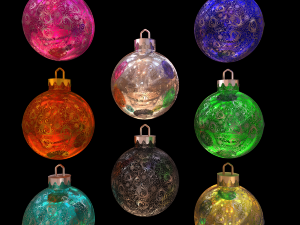 christmas ball Modello 3D