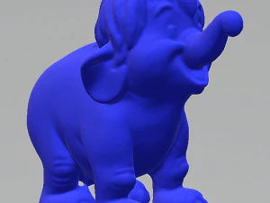 莫格利大象 stl 3D 模型