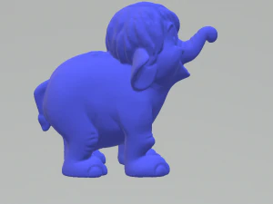 mowgli elephant stl 3D Model