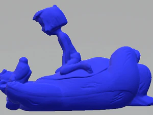 baloo mowgli 3D Model