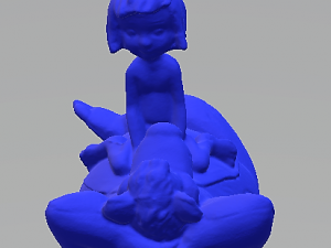 baloo mowgli 3Dモデル