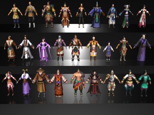 27 game character collection new year offer Modelo 3D