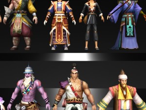 27 game character collection new year offer Modelo 3D