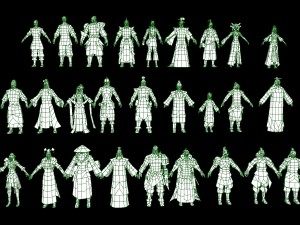 27 game character collection new year offer Modelo 3D