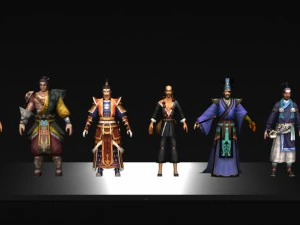09 game character collection a1 3D Model