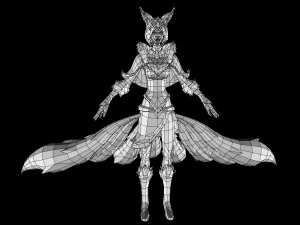 sexy catwomen a2 3D Model