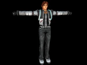 fantasy man character 3D Model