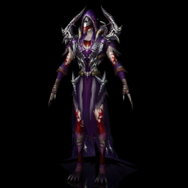 alien monster character 3D Model .c4d .max .obj .3ds .fbx .stl .blend 