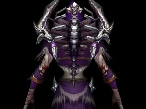 alien monster character 3D Model