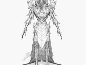 alien monster character 3D-Modell