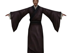 chinese old man 3Dモデル