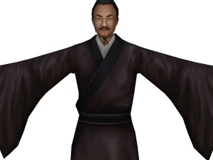 chinese old man 3D Model