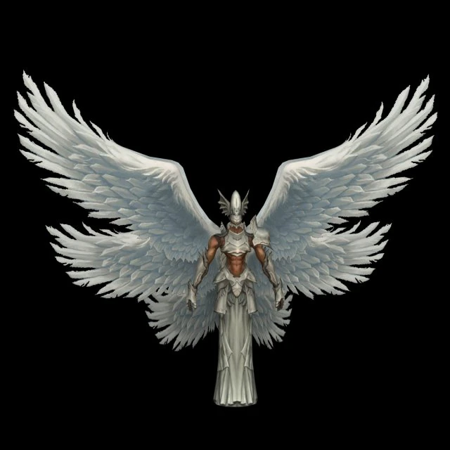 eagleman game character 3D Model .c4d .max .obj .3ds .fbx .stl .blend 