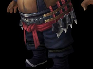 fatty man character 3D Model