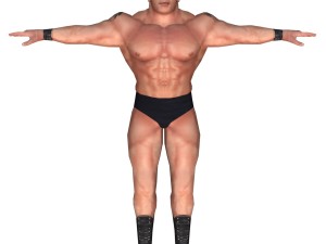 fighter man character 3D Модель