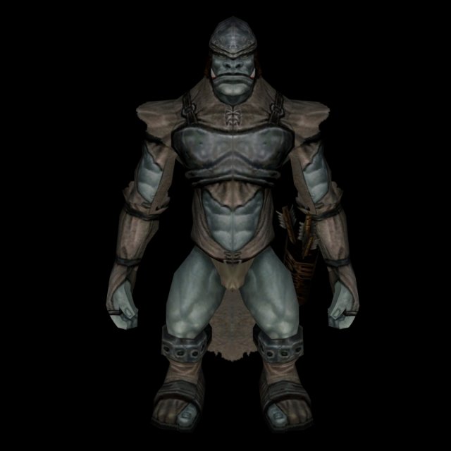 monster 01 3D Модель .c4d .max .obj .3ds .fbx .stl .blend 