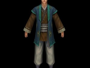 villagers man character 3Dモデル