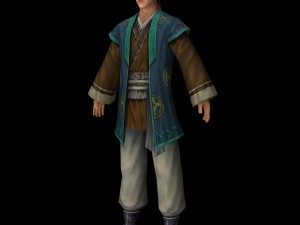 villagers man character 3Dモデル