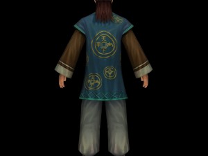 villagers man character 3Dモデル