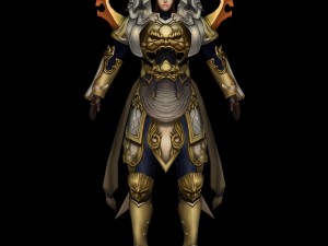 warrier women character 3Dモデル
