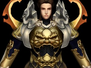 warrier women character 3D Model