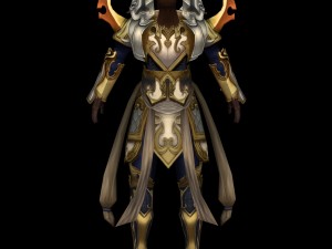 warrier women character Modelo 3D
