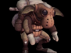 cartoony cow character Modelo 3D