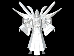 scary ghost monster 3D Model
