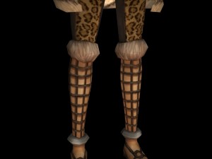 beautiful fighter girl 02 3D Model