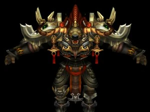 postać potwora byka Model 3D