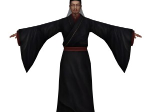 chinese man character 03 3D Модель