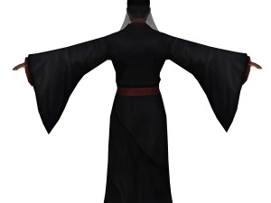 chinese man character 03 3D Model