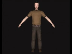 man character 3D Model