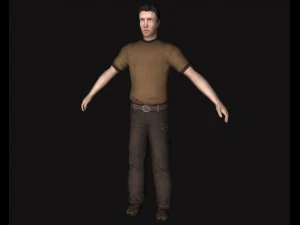 man character 3D Model