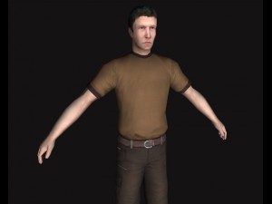 man character Model 3D