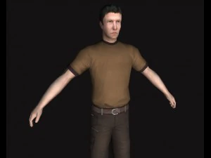 man character 3D Model