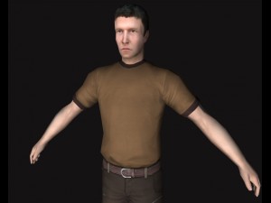man character Model 3D