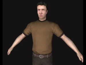 man character 3D Model