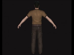 man character Model 3D