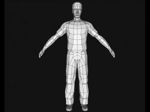 man character Model 3D