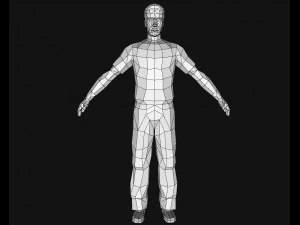 man character 3D Model