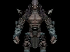 postać potwora 05 Model 3D