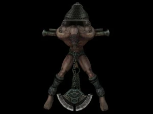 prisoner monster character 3D Model
