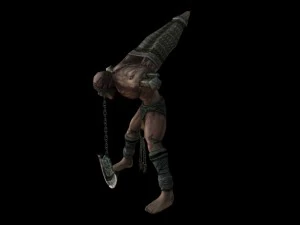 prisoner monster character 3D Model