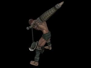 prisoner monster character 3D Model